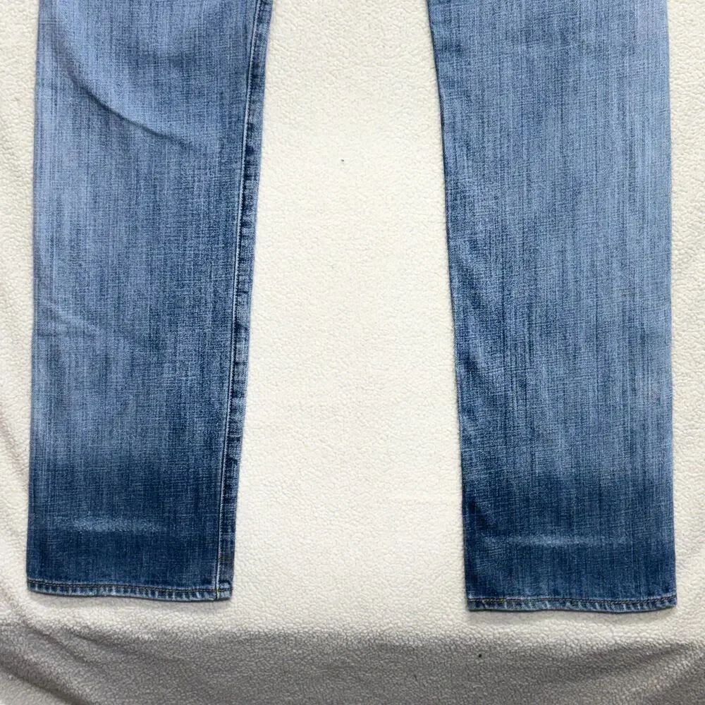Levi's 501 Jeans Mens 32 x 36 Distressed Denim Button Fly Straight Leg Casual